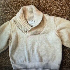 Starting Out Shawl Collar Sweater Size 6M